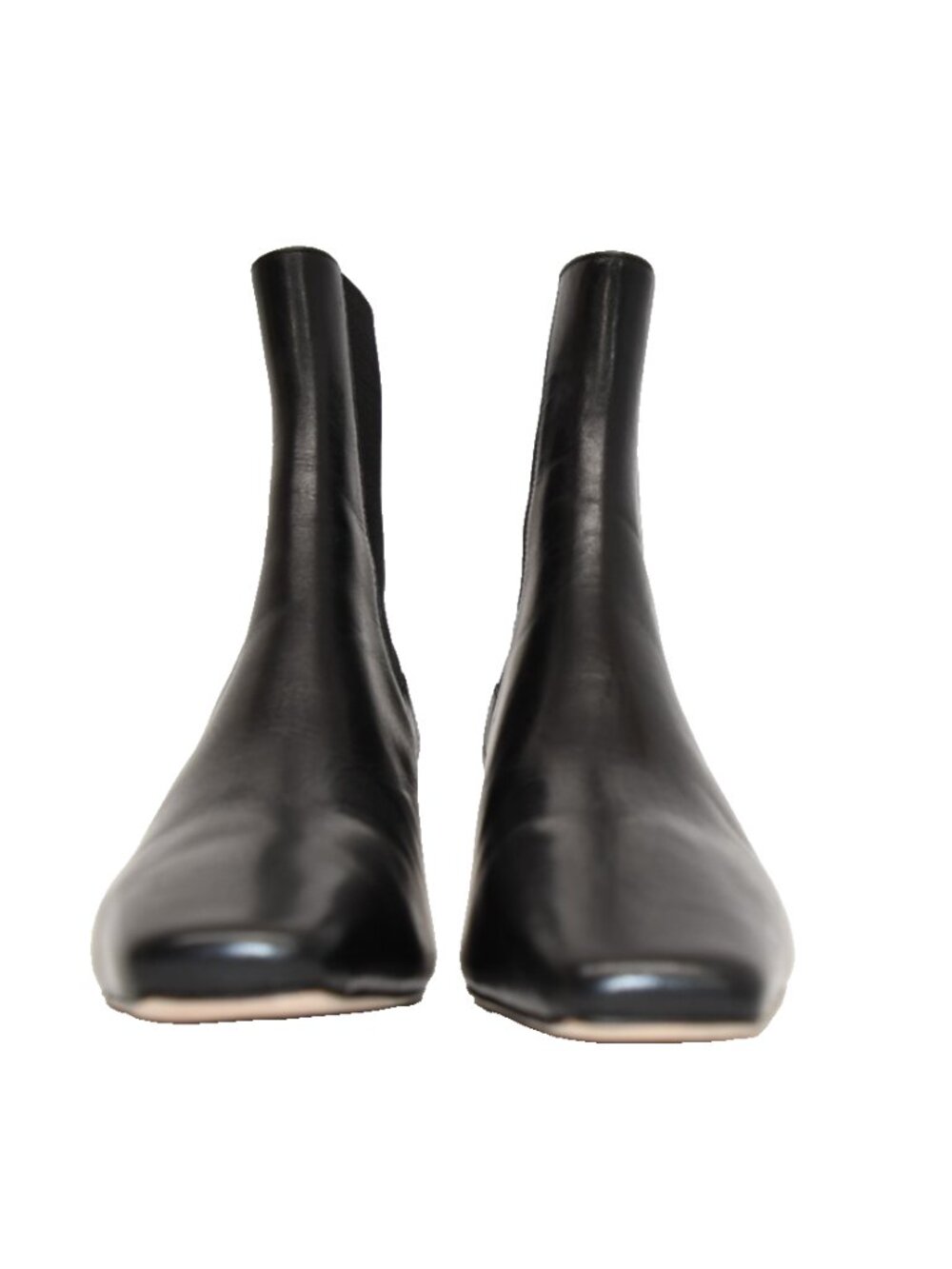 New! Reformation Roberta Ankle Boots Size 9 Black Leather DD469A - Picture 6 of 7